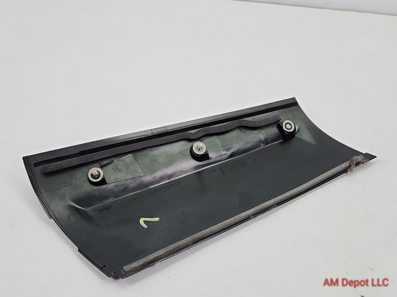2009 Mini Cooper S R56 Rear Left C Pillar Outside Trim 51137146101 gallery