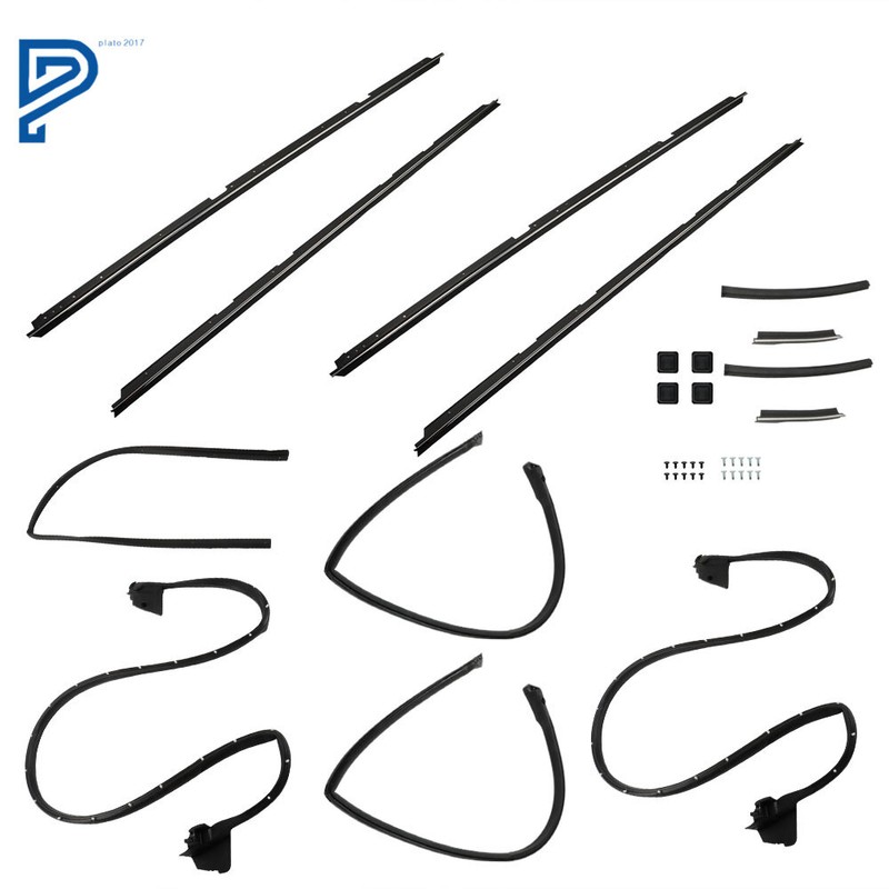 Weatherstripping Seals Kit 17PCS For 1978-1987 Chevrolet El Camino GMC Caballero gallery