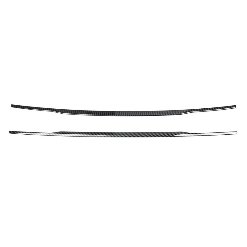 2PCS Car Front Bumper Grille Cover Trim Strips For KIA K4 2025-2026 Accessories