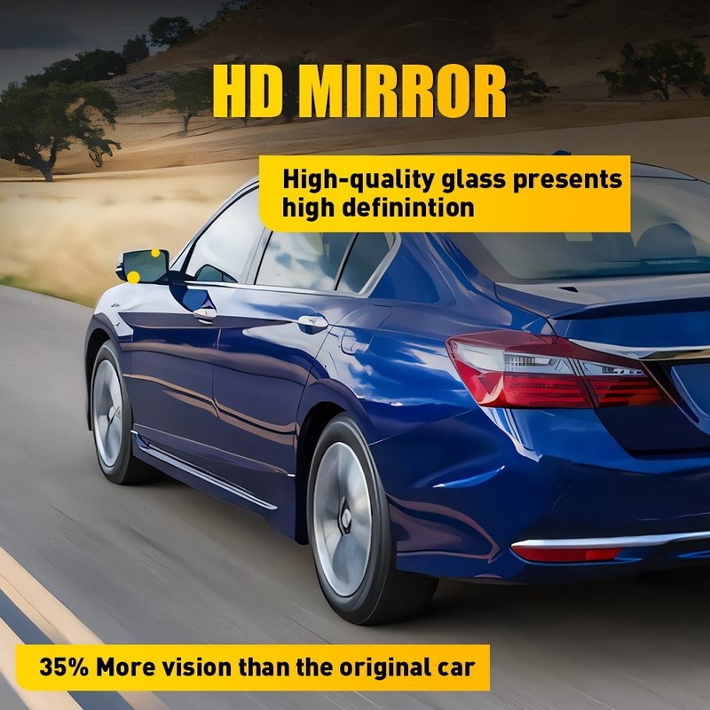 For 2013-2017 Honda Accord Mirror Glass Heated Driver Left Side 76253T2GA11 1-5x gallery