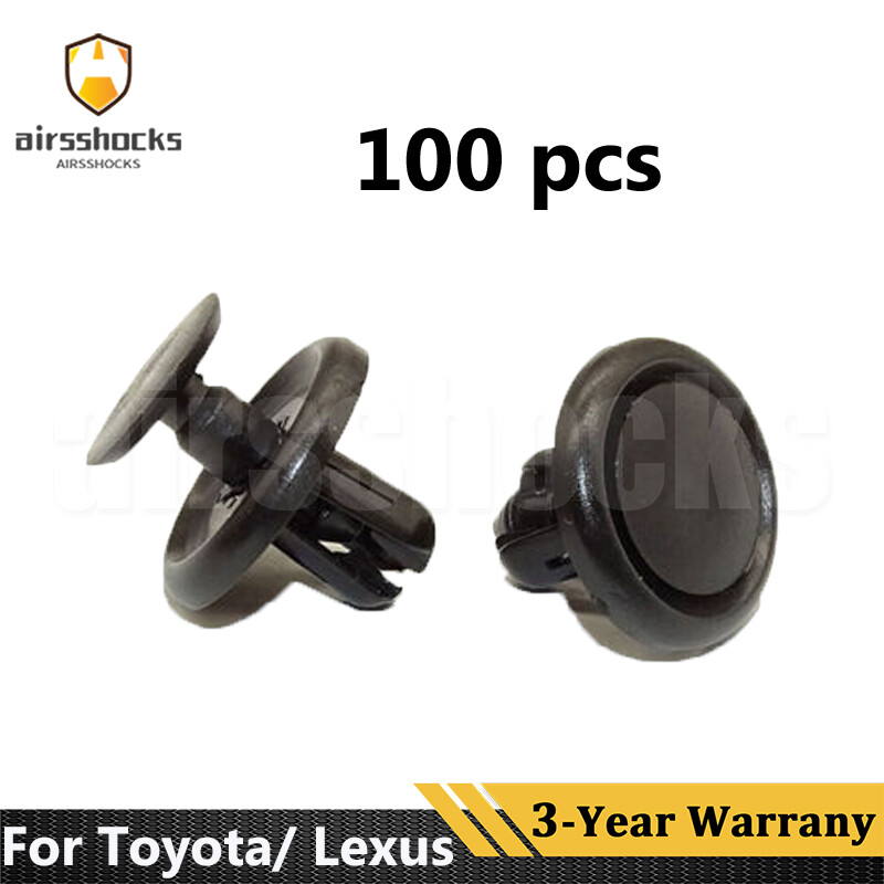 100 Pcs Engine Cover Grille Bumper Retainer Clips for #90467-07211 Toyota/ Lexus