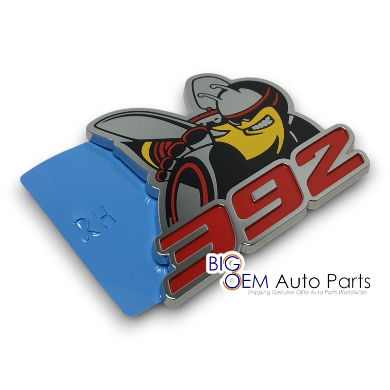 new OEM 19-23 Dodge Challenger Drag Kit 392 Passenger Fender Emblem68394689AA gallery