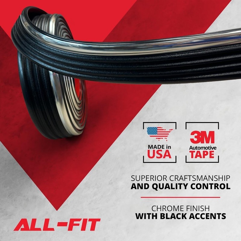 ALL-FIT Replacement Side Molding Trim Old Body Style 1988-99 Chevy/GMC Truck OBS gallery