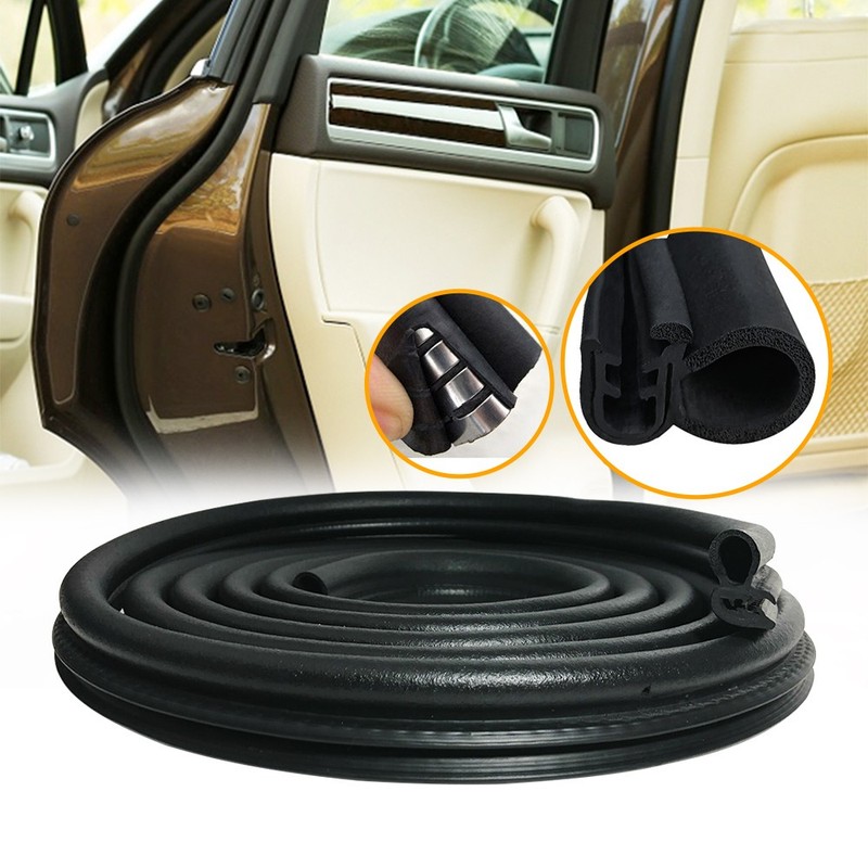 Flexible PVC Decoration Car Vehicle Rubber Sealge Trim Weather Stripping 10FT gallery