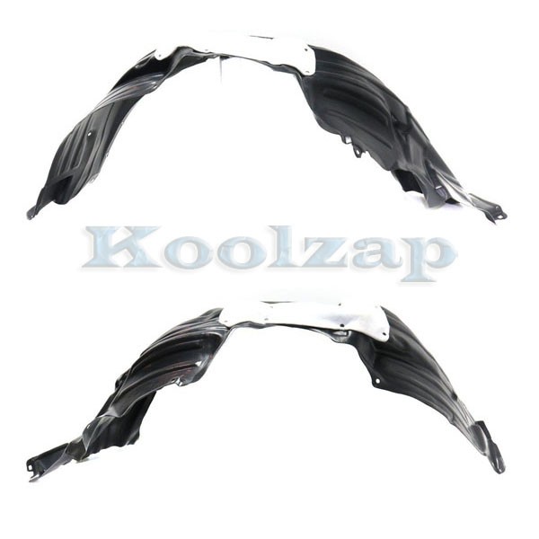 Fits 11-14 Sienna Van Front Splash Shield Inner Fender Liner Left Right SET PAIR