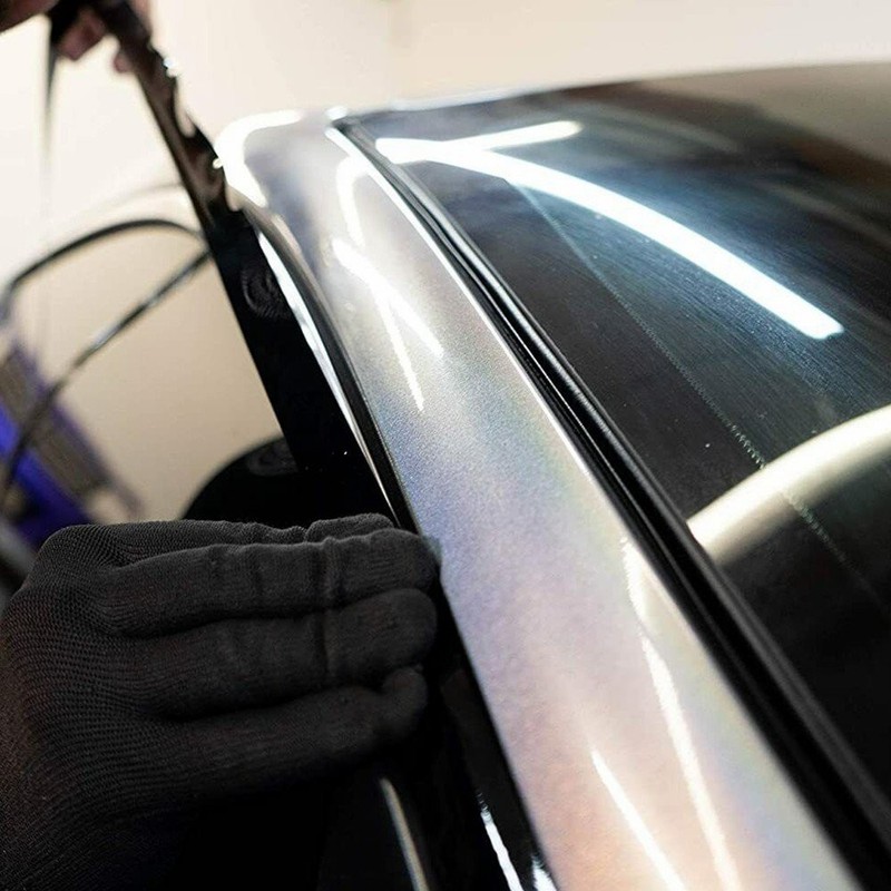 2016-2021 For Honda Civic Sedan Chrome Delete Blackout Window Trim matte Black gallery