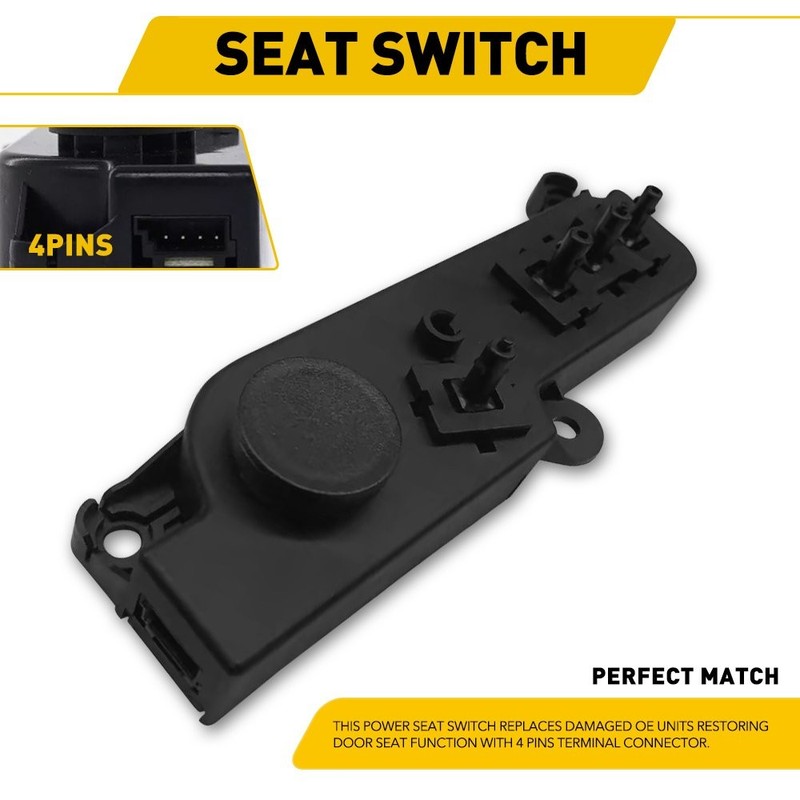 For 2017-2022 Tesla Model 3/Y 1098529 Seat Control Switch Front Left Driver Side