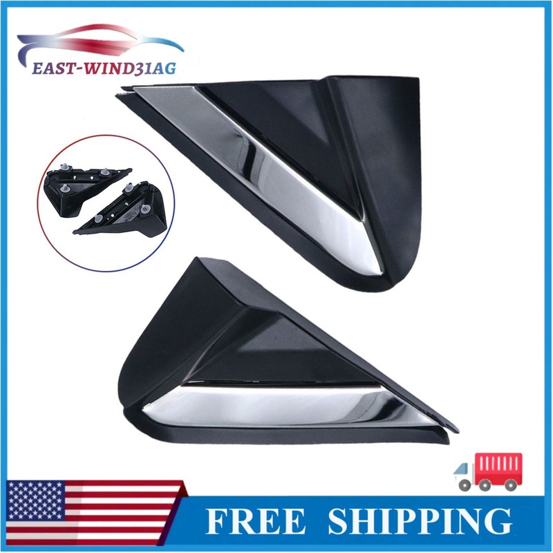 For 2016-22 Honda Pilot Fender Pillar Trim Mirror Corner Molding Left Right Side