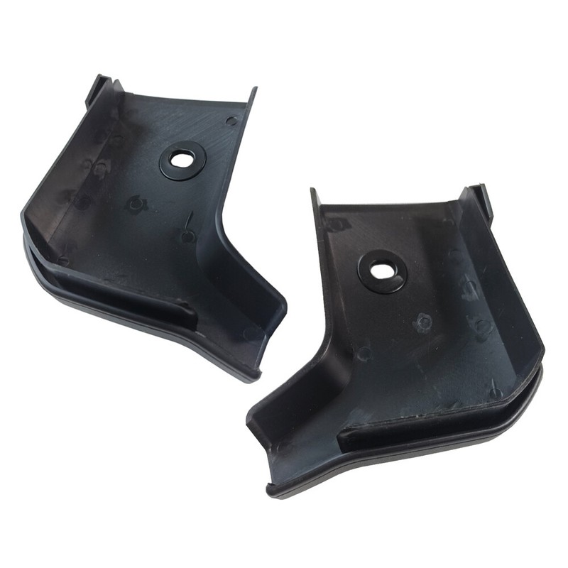 2X Left and Right Side Skirt End Cap Cover Replacement for Fiesta MK7 | Black gallery