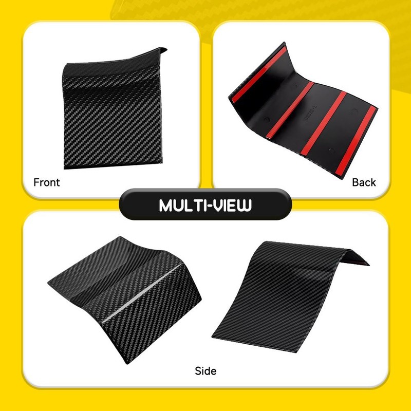 4PCS Interior Inner Door Handle Panel Cover Trim Bezels For Ford F150 2015-2020 gallery