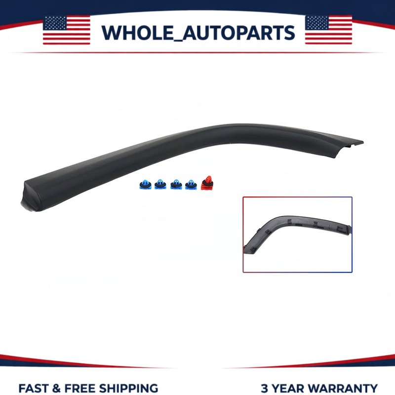 Wheel Opening Molding Fender Flare Rear Driver Side For 2017-2025 Jeep Compass gallery