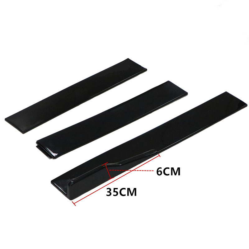 Front Bumper Lip Spoiler Splitter + 78.7" Side Skirts For Toyota Camry SE XSE gallery