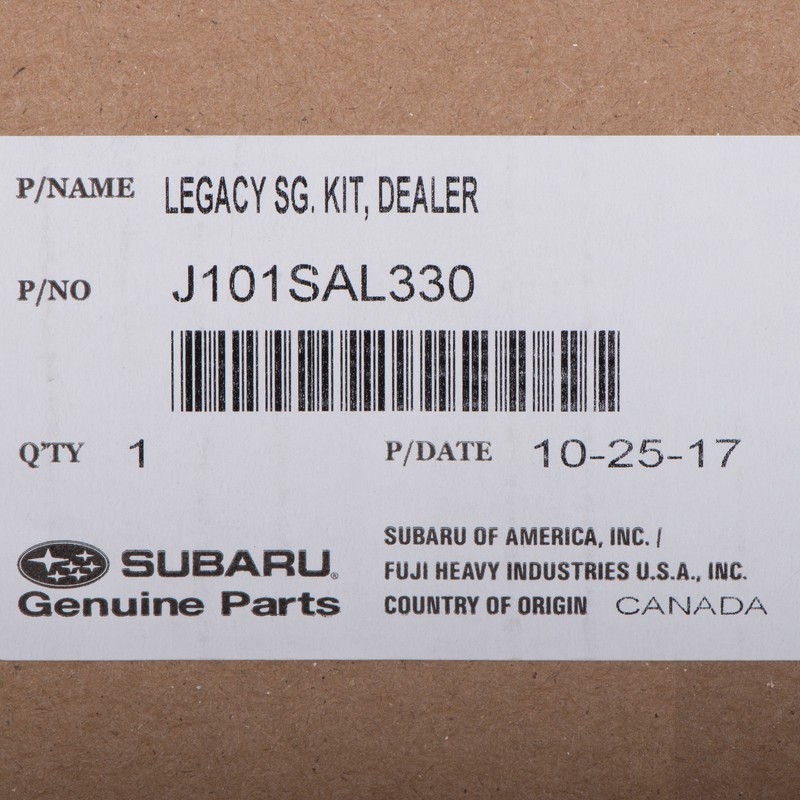 OEM 2015-2019 Subaru Legacy Splash Guards Mud Flaps (Set of 4) NEW J101SAL330 gallery