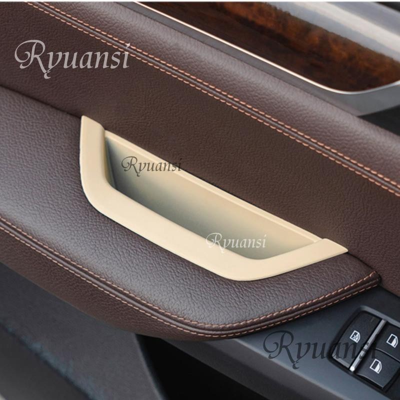 Inner Handle Interior Door Panel Pull Trim Cover For BMW X3 X4 F25 F26 2011-2017 gallery