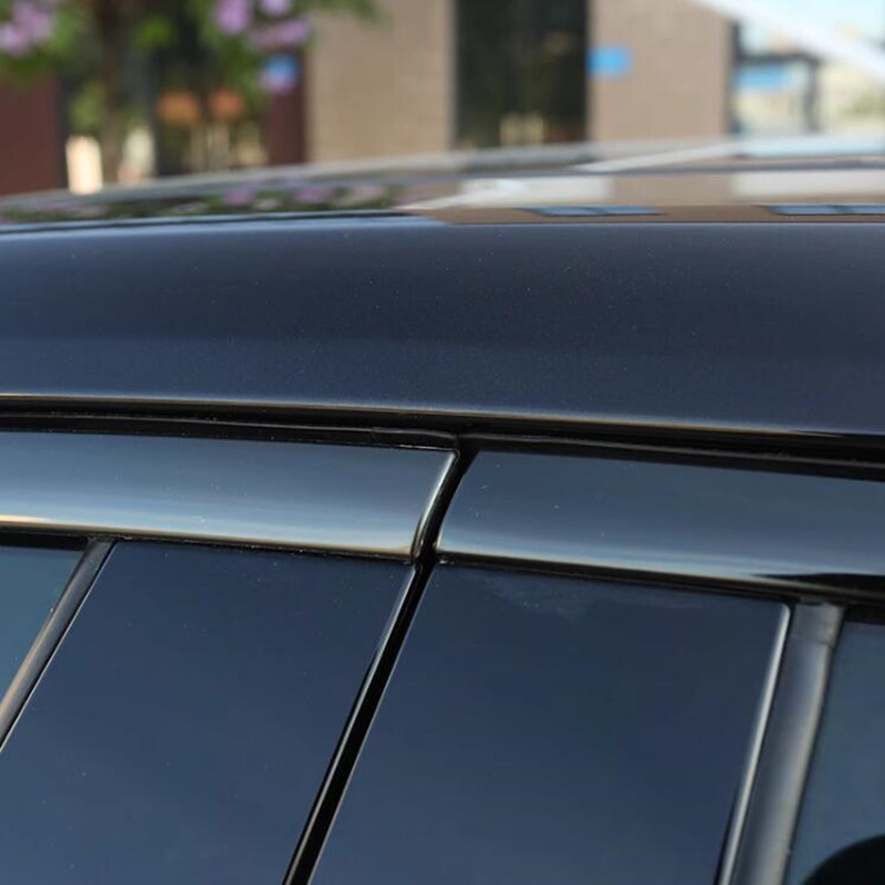 10PCS Window Strip Trim Seal Belt Trim for Cadillac XT4 2019-24 2025 Gloss Black gallery