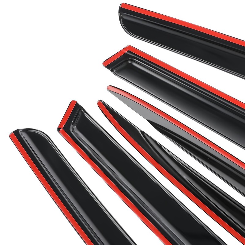 Wind Deflector For 2017-2022 Honda CR-V 2017-2022 New Tape-on 6x 6pcs JDM gallery