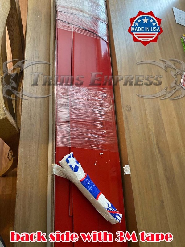 1990-1995 CHEVY FS VAN with sliding door Rocker Panel Trim Cover 6 1/4" 6Pc gallery