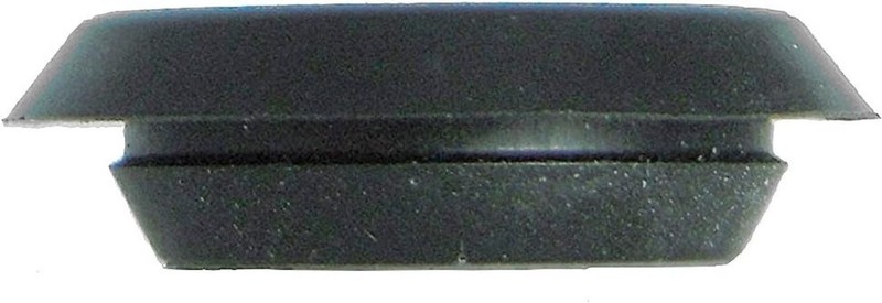 Professional Finish Flush Mount Black Plastic Hole Plugs - 1/2" Size, 25 Count gallery