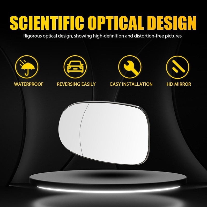 For Mercedes-Benz CLK Class Heated Driver Left Mirror Glass OE 2098100121 1-5X gallery