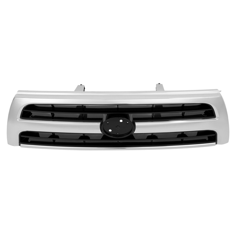 Front Grille Chrome/Silver & Black For 1999-2000 Toyota 4Runner #TO1200228