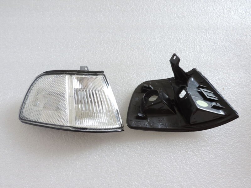 NEW For~1990~1991~90~91 3Dr Civic Chome Corner Lamp Light Lh Rh Pair 4Th 3 Door gallery
