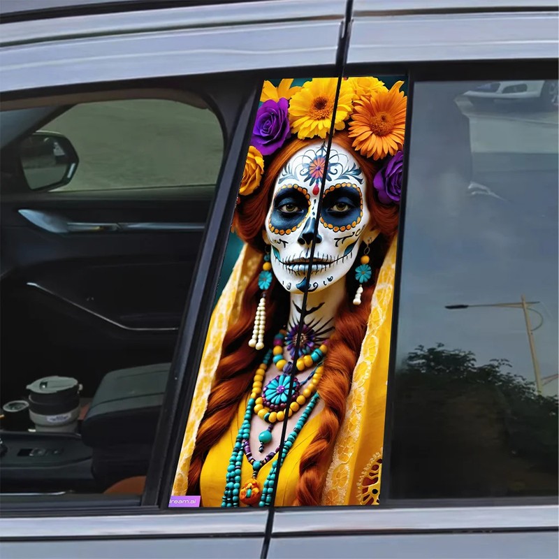 2x Vehicle's Middle Column Unique SelfAdhesive Decals That Leave No Glue Residue gallery