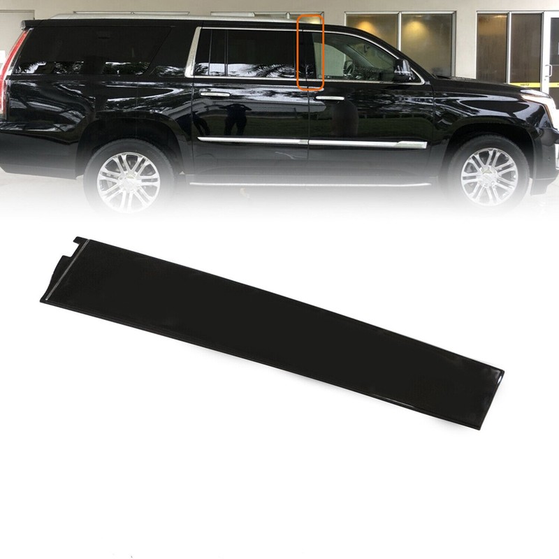 Right Passenger Front Door B Pillar Molding Trim For Chevy Suburban 2015-2020 gallery