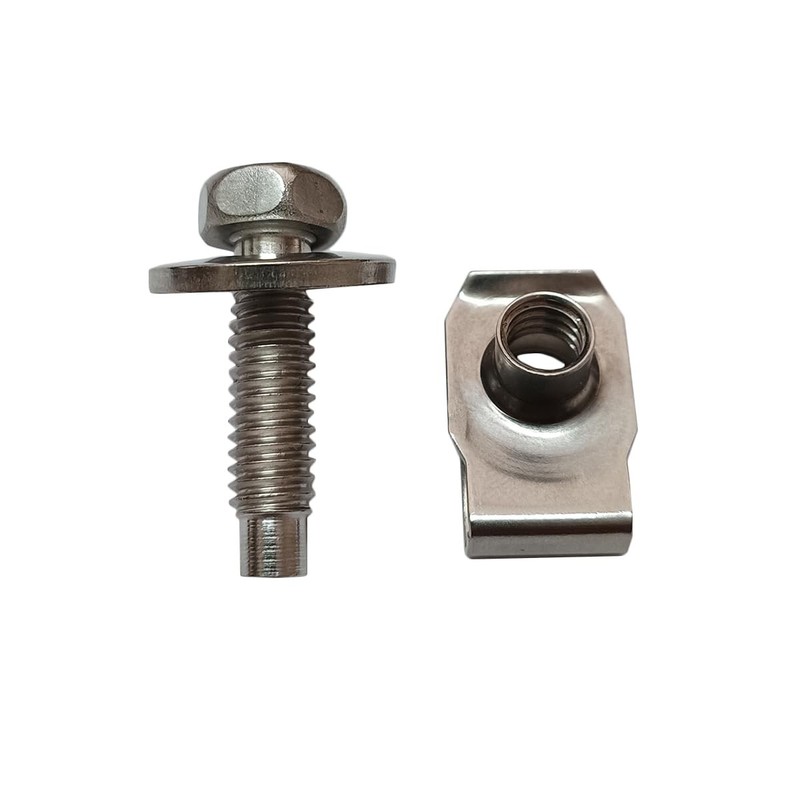 5/1618 x 13/16 Inch Long 1/2 Hex 7/8 Washer Stainless Bolts UNut 25 Sets