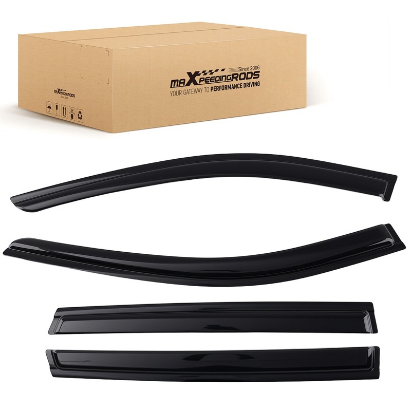4Pcs Rain Guard Visor for Nissan Rogue 2014-2020 Window Deflector Acrylic