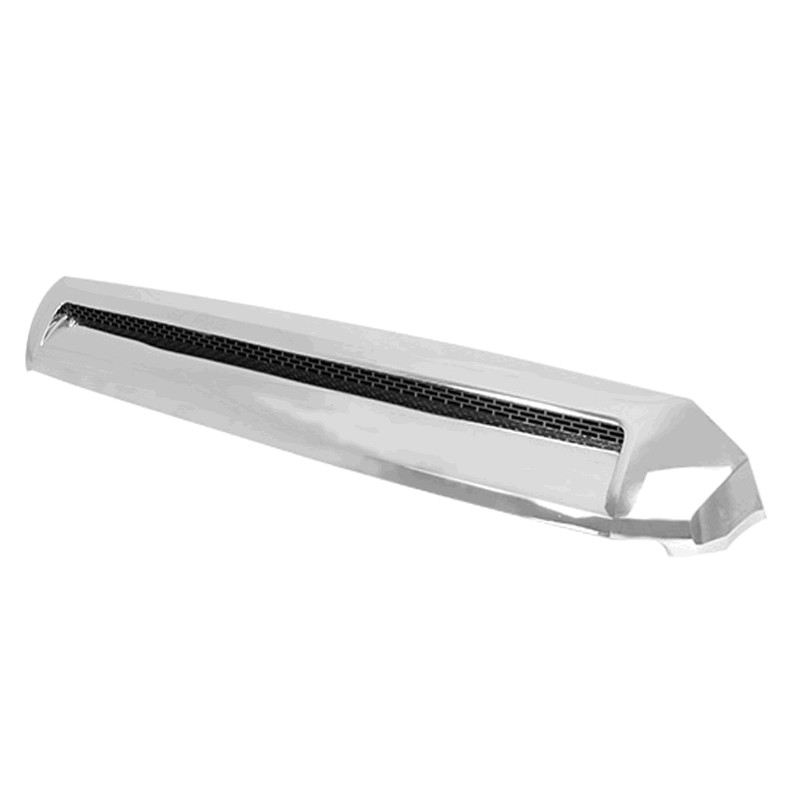 Replacement Black Chrome/Matte ABS Plastic Front Hood Molding gallery