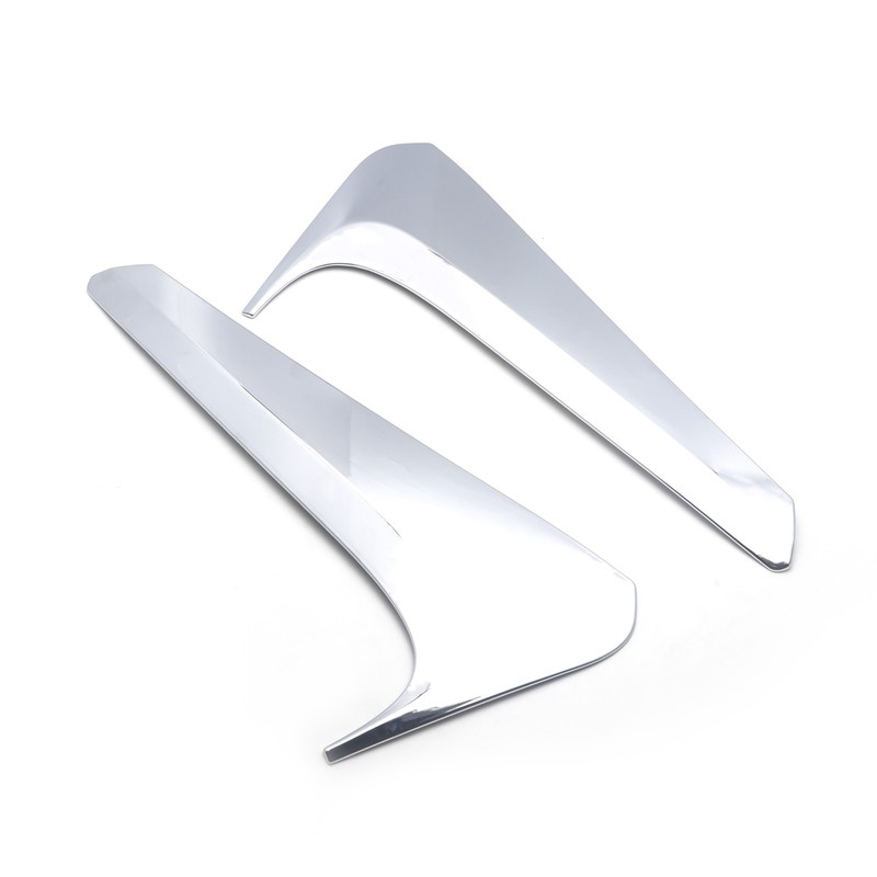 For Toyota Highlander 2014-2019 ABS Chrome Window Side Spoiler Wing Overlay Trim gallery