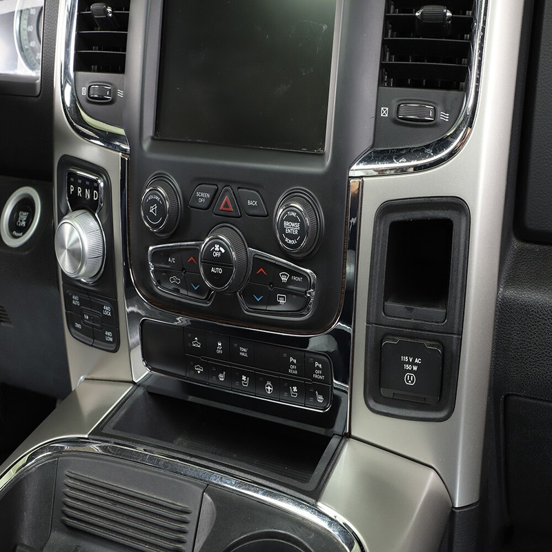 👍 Center Console Adjust Switch Cover Trim Frame For Dodge Ram 1500 10-17 Chrome gallery