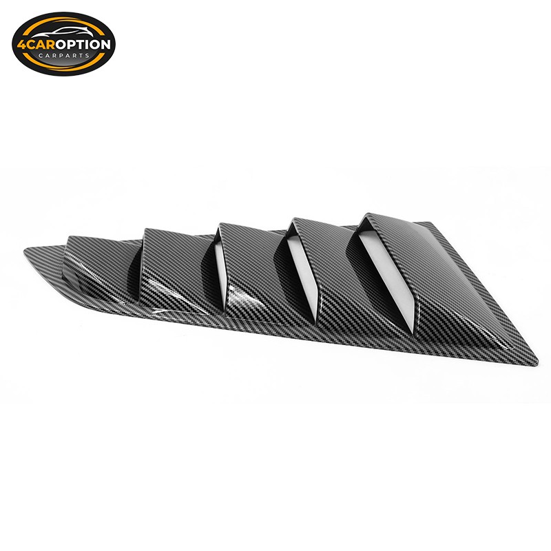 Fits 14-19 Chevy Corvette C7 Classic Style Window Louver Vent Carbon Fiber Print gallery