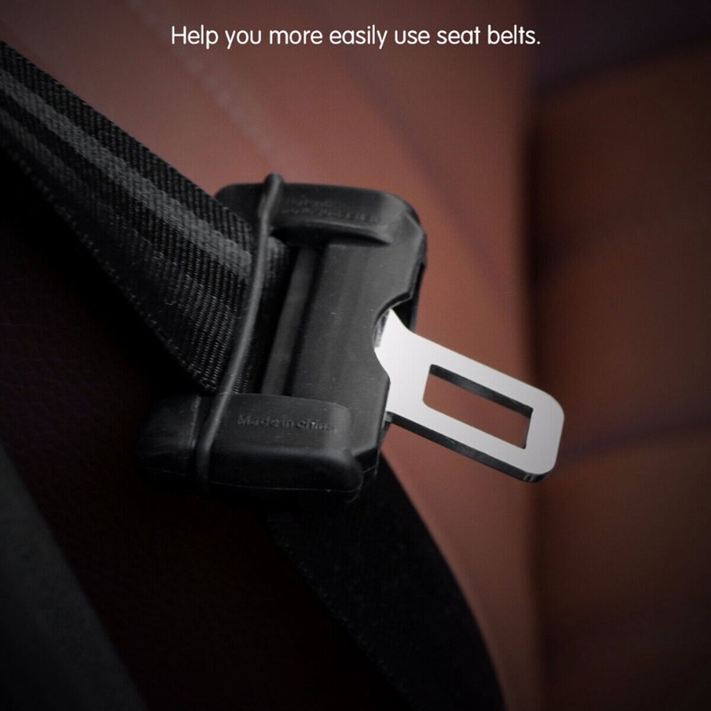 BK Car Seat Belt Buckle Clip Silicone Anti-Scratch Protector Cover Accessories gallery