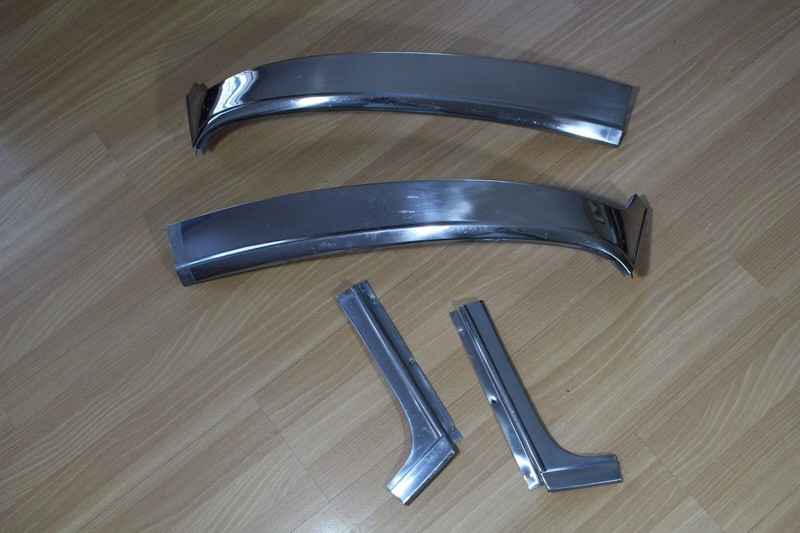 1952 DeSoto Fireflite Chrome Windshield Molding Set OEM Vintage 52