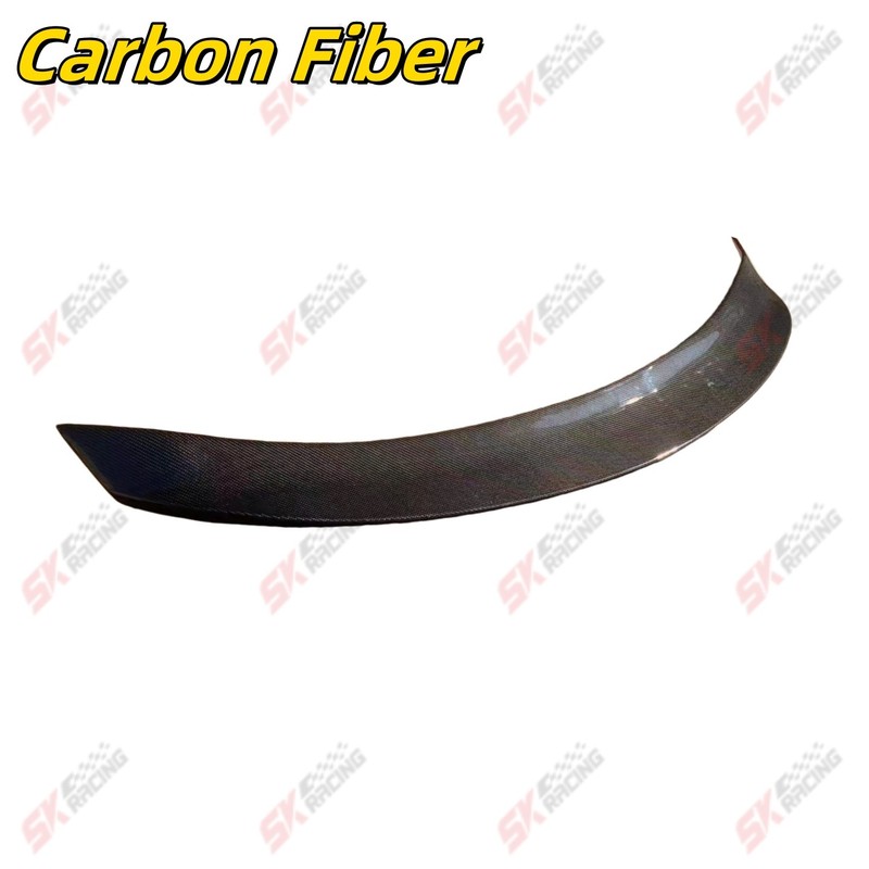 Unpainted/Glossy Black FRP/Carbon Fiber Rear Spoiler Wing For Cadillac CT4 20-26 gallery