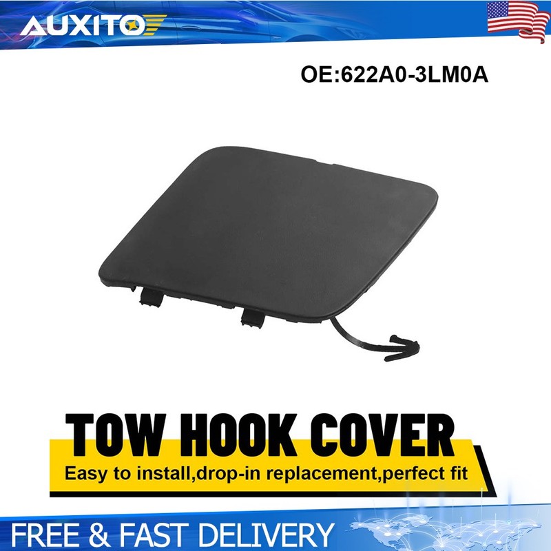 NEW OEM For Nissan 2013-2021 NV200 Front Tow Hook Bracket Cover Cap 622A0-3LM0A