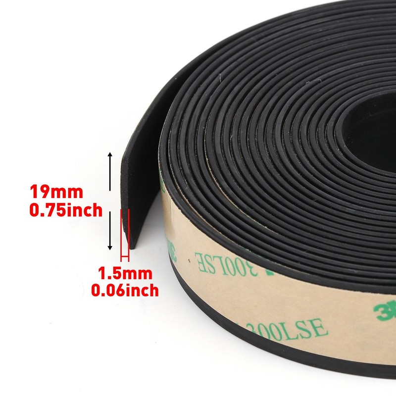 Durable Adhesive Rubber Seal Strip Car skylight Window Trim Edge Waterproof gallery