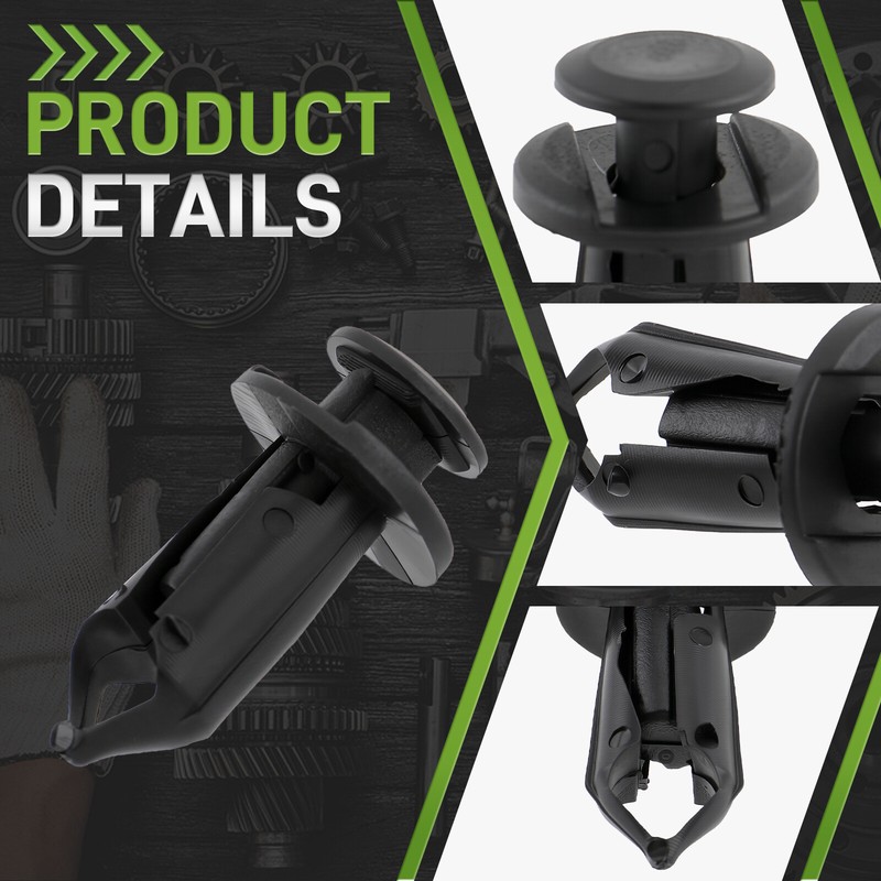 For Polaris Fender Clip Part Body Rivet RZR Ranger 1000 900 850 N807389S,1039463 gallery