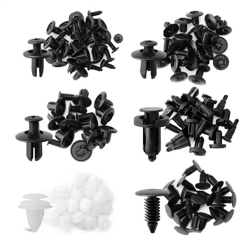 100x For RAM Dodge Fixing Fastener Kit Bumper Fender Liner Push Retainer Clips gallery