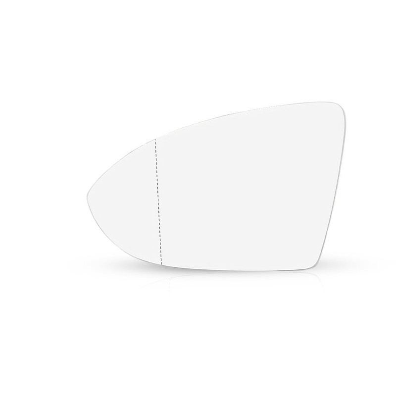 Mirror Glass Heated w/ Backing Plate Driver Side For VW Golf Alltrack 2017-2019 gallery