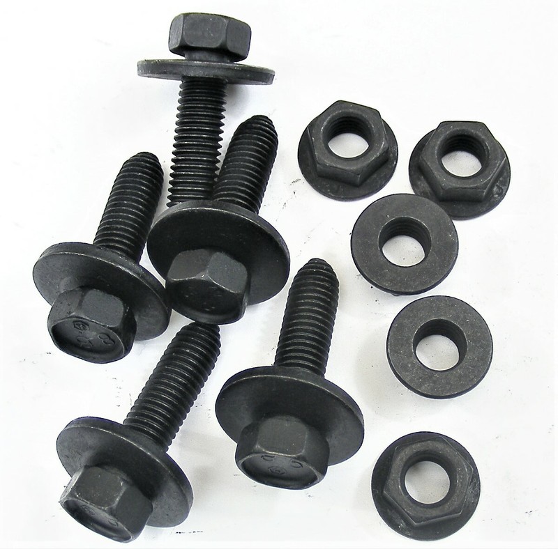 DATSUN 10mm Bolts & Nuts- M10-1.50 x 40mm Long- 15mm Hex- 10pcs (5ea)- #412