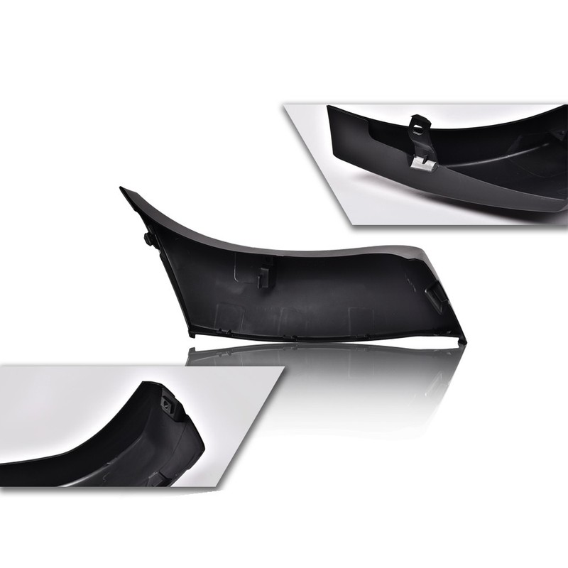 Pair Bumper End Caps Fits 2005-2011 Toyota Tacoma Front Primed Black Left Right gallery
