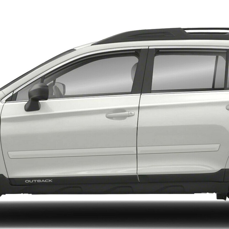 For: Subaru Outback 2010-2019 Painted Body Side Moldings #FE2-OUTBACK