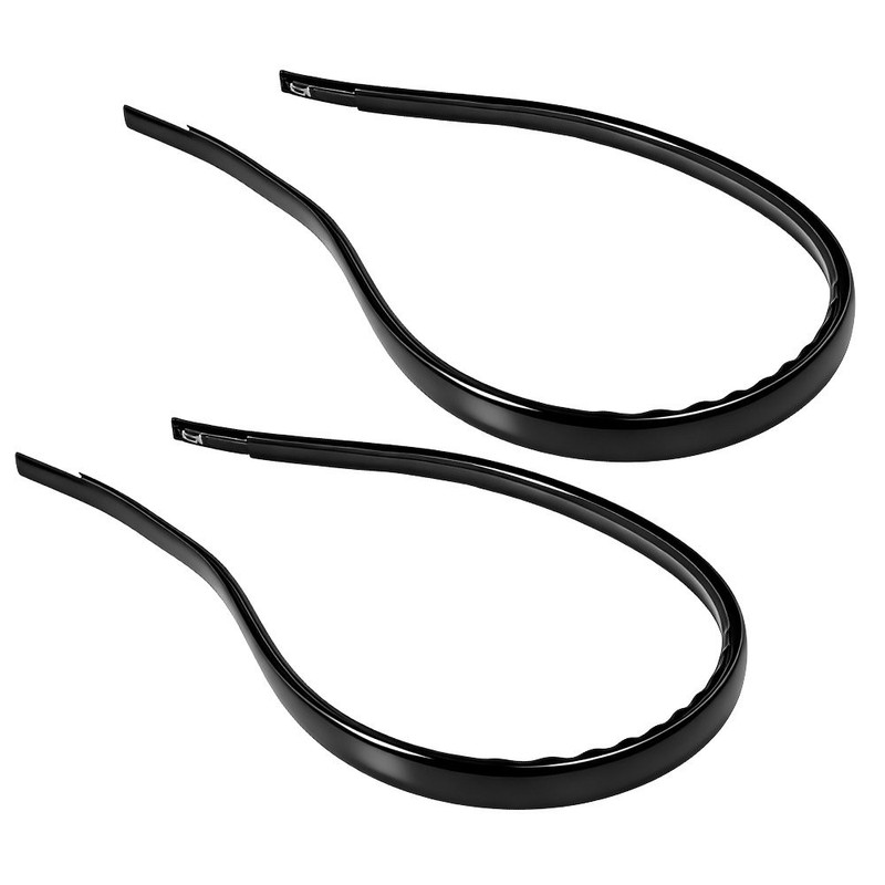 Outer Roof Drip Molding Trim Rubber Seal Strip For 2016-2022 Honda HR-V Black gallery