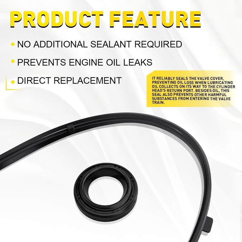 Valve Cover Gasket Kit Fit 2004-2008 Acura TL 2003-2009 MDX Honda Pilot V6 2-6X gallery