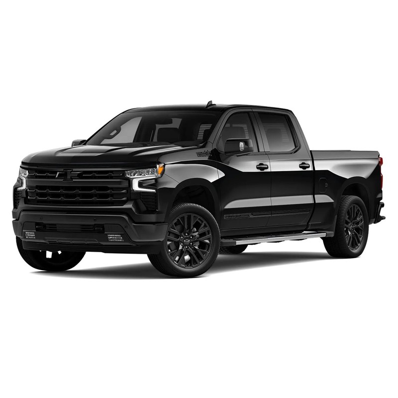 OEM 2022+ Front Grille Bowtie Emblem fits Chevrolet Silverado 1500 Gloss Black gallery