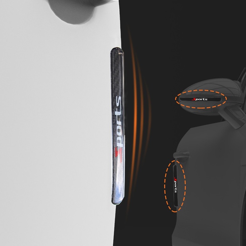 Black Invisible Car Door Handle Films Scratch Protector Sticker Car Accessories gallery