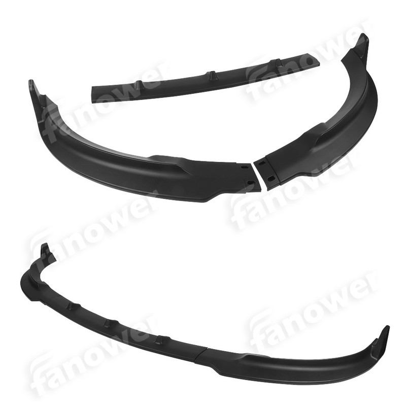 Matte Black Front Bumper Splitter Spoiler For Tesla Model Y STP-Style 2020-25 gallery
