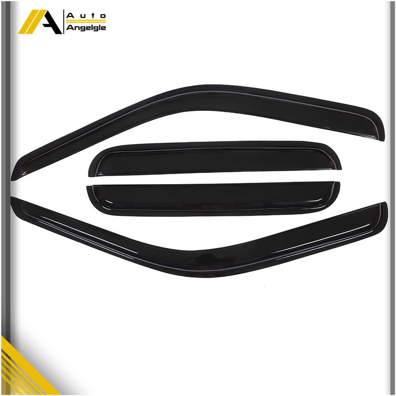 Window Visor Rain Guards For 1999-2016 F250 F350 F450 F550 Super Duty Crew Cab gallery